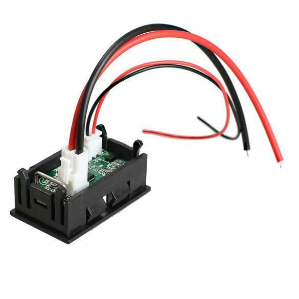 Digital DC Ammeter 10A Green LED Panel Amp Meter Digital Electricity Meter A#S