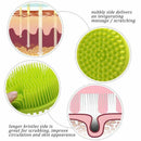 Back Brush, Silicone Body Brush Double Sided Brush, Long Handle Anti-slip S Y4F4