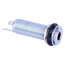 Cylinder Clip End Pin Mono Panel Output Jack Socket for Electric Guitar