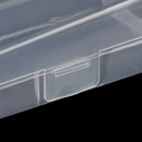 2pcs Universal Handle Shaver Storage Box Full Transparent Plastic Case Razor Bj