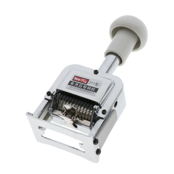 Automatic Number Stamp (11 Digits), Self Inking Number Stamps Kit, Portable