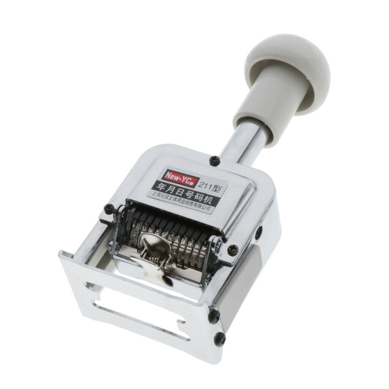 Automatic Number Stamp (11 Digits), Self Inking Number Stamps Kit, Portable