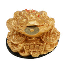 2x Lucky Money Three-Leg Ching Bagua Ingot Coins Toad Frog Fortune Feng Shui