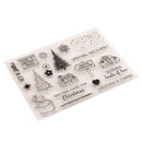 Christmas tree Santa Claus gift Silicone Stamp Scrapbooking Photo Album DecorOZ