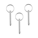 3Pcs 5*51mm Stainless S Spring Quick Release Pin for Boat Top Deck Hinge
