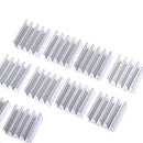 10pcs 11*11*5mm Aluminum radiator heatsink electronic chip cooling block_3C