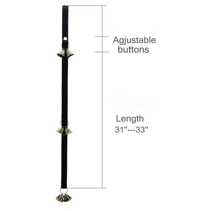 Dog Doorbells for Potty Training Potty Bells with 7 Extra Loud Bells Adjust D4R3