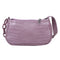 Retro Alligator PU Women Handbag Tote Street Underarm Shoulder Bag (Purple)