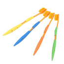 4pcs Charcoal Toothbrush Nano Dental Care Dual Mode Soft Tooth Brush