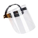 Clear Safety Full Face Shield Visor Cap Helmet Anti-UV Protector Transparent