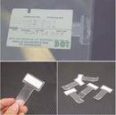 5PCS Car Parking Ticket Permit Holder Windscreen Window Card Fastener Clips