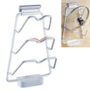 Lid Storage Pot RackÃ‚Â  Shelf Wall Hanging Hanger Space Aluminum Cover Portable