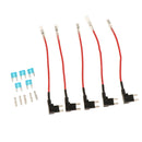 Kit Of Adapters For 15A Fuses For Mini Fuse  APM Mini ATM ATM 5PCS