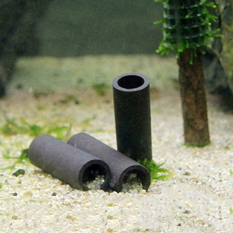 Aquarium Tank Tube Breeding Hiding Cave Shelter For Fish Z7R8 Shrimp Live S M4U6