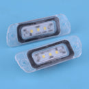 2pcs Error Free LED License Plate Light fit for Mercedes X164 W164 W251 GL ML Hf
