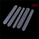 5pcs/set Acrylic Leather Belt Buckle Head End Templates Stencil Tool 3C