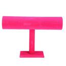 Bangle Chain Watch Holder Bracelet Rack Stand Jewelry Display Shelf Hot Pink