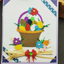 Metal Steel Cutting Dies Stencil Easter egg basket Decor Scrapbooking Die cut JR