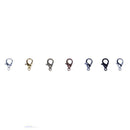 12x6mm 140pcs Fashion Jewelry Findings Lobster Clasp Hooks for Necklace