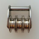 Premium Marine Stainless Steel Windsurfing Surfing Sail Tack Triple Pulley
