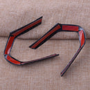 Pair ABS Steering Wheel Frame Cover Trim fit for BMW M3 M4 M5 New 1 3 Series X5M