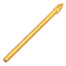 10pcs Titanium Ceramic Glass Drill Bit Tungsten Carbide Cross Spear Head Dr N1V3