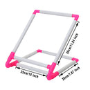 Plastic Cross Stitch Frame Square Embroidery Hoop DIY Sewing Tools Craft Clip