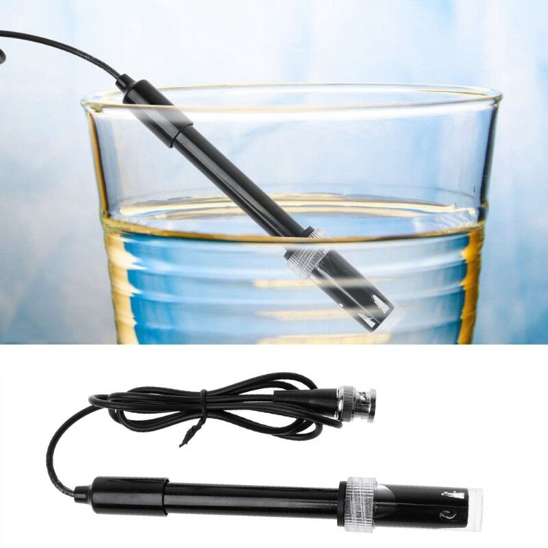 pH Electrode Sensor BNC Connector Probe E-201 pH Composite electrode E-201C New