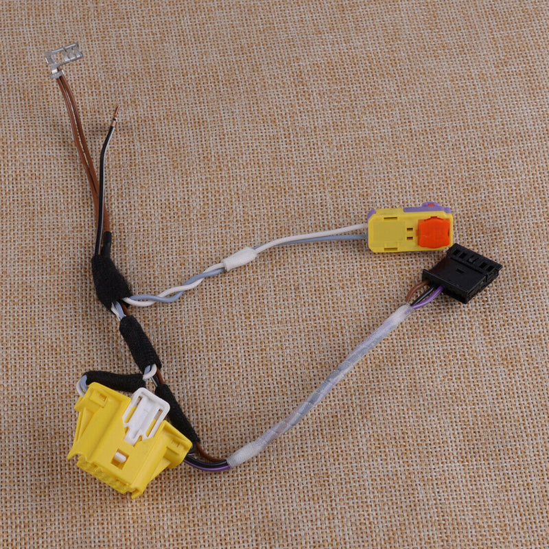 Steering Wheel Airbag Harness Wiring Cable 2 plug Fit For VW Passat Beetle Eos