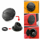 Black car fuel tank lid aluminum Lid Auto Retrofit accessories for 2007-201