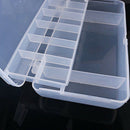 Outdoor Durable Transparent Camping Plastic Strorage Small Compartments Bait Box