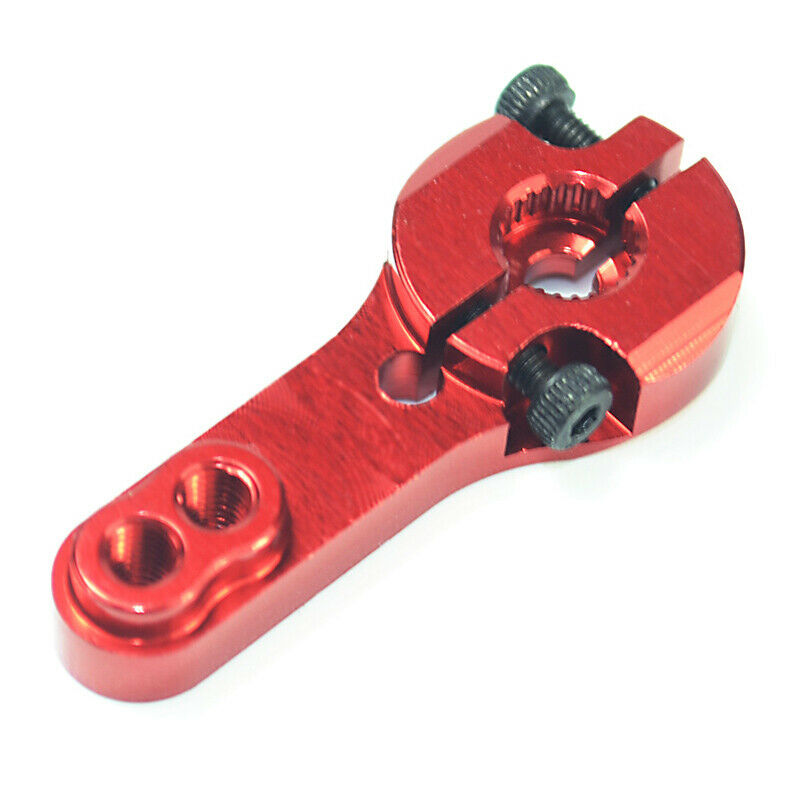 6pcs 25T Aluminum Servo Horn M3 threads Steering Arm High Torque Servos Mot U4X9