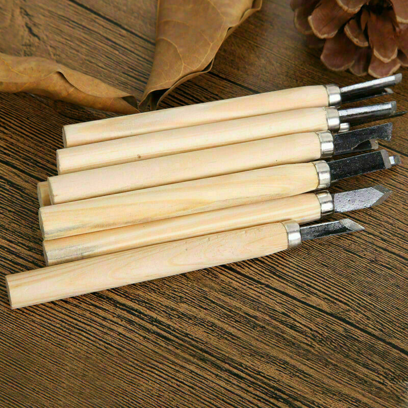 1 set of 12 Wood carving Hand Chisel Tool For Woodworking Gouges Kit