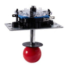 Red joystick 8 way controller for arcade games new