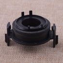 2pcs H7 Headlight Bulbs Clip Adapter Socket Holder Fit For BMW E46 E90 3er