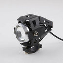 1pc 30W U5 Motorcycle Motorbike Headlight LED Fog Spot Lights Bulb & Switch