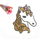 Sequins   Patches on T-shirt Garment Sequined Applique Crafts ME