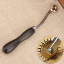 New 4mm Leather Paper Overstitch Wheel Roulette Sewing Stitch Spacing Cra