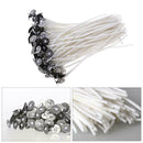 100Pcs/Set 12cm DIY Candle Wicks Cotton Core Waxed Sustainer Making Candle T6J4