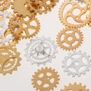 100g Alloy Gear Pendants Charms for DIY Necklace Bracelet Earrings Jewelry