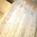 Europe White PEVA Bath Curtains Flower Eco-friendly Waterproof Shower Curta S2K2