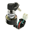 Ignition Starter Switch With Keys Assembly For Motorcycles