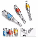 1Set/3pcs Hex Drill Power Bit Socket Drive Adaptor Exension 1/4" 3/8" 1/2"  R2I9