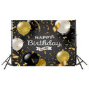 Happy Birthday Photographic Art Cloth Backdrop Studio Prop Household Decor