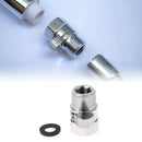 G1/2" Full Brass Flow Quick Control Shut-OFF Valve Shower Head Hand Water Saver