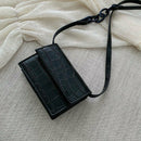 Women Bag Fashion Crocodile Shoulder Bag Ladies Purses Messenger Crossbody  I5F3
