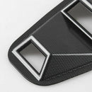 for Ford Mustang 1/4 Quarter Carbon Style Side Window Louvers Scoop Cover V