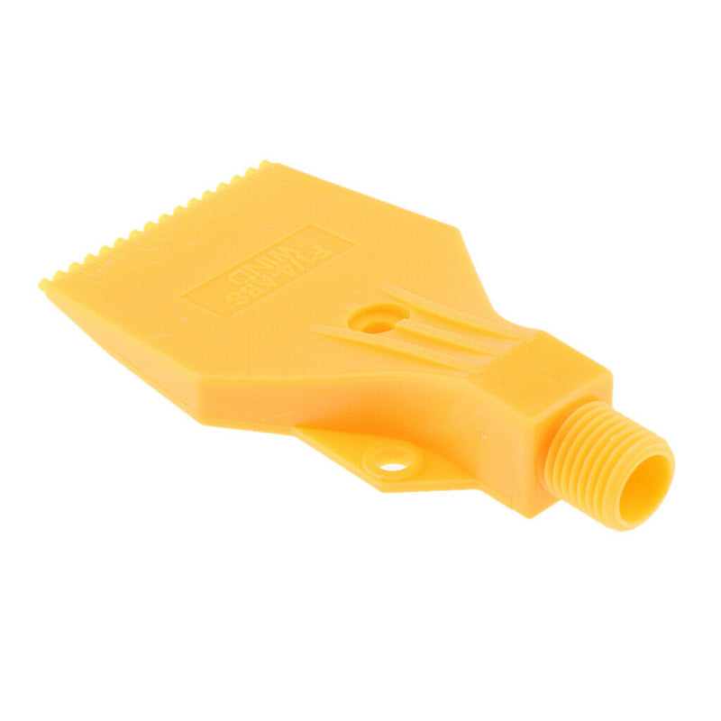 1/4 BSPT Thread Size,Red 70mm , Wind Jet Air Nozzles, Flat Fan Nozzle 46mm