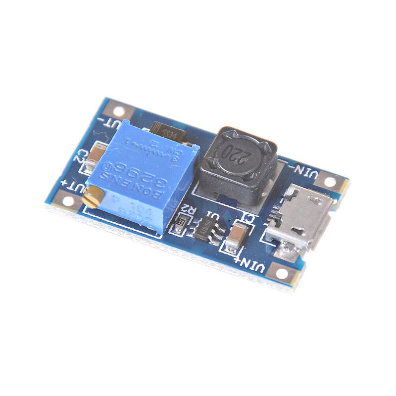 DC-DC USB 2~24V to 5~28V 2A Boost Step Up Adjustable Regulator Power Module SE