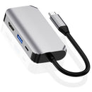 USB C Hub 4 in 1 USBÃ‚Â C to USB 3.0 60W PD VGA 4K HDMI Adapter for PC Phone A